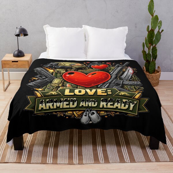Item preview, Love Armed and Ready designed and sold by Tactical Override.