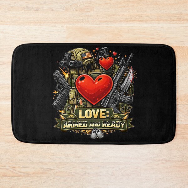 Item preview, Love Armed and Ready designed and sold by Tactical Override.