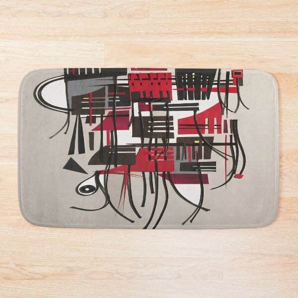 Item preview, The Village- Modern Abstract Mixed Media Collage  designed and sold by adel8ide.