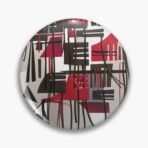 Item preview, The Village- Modern Abstract Mixed Media Collage  designed and sold by adel8ide.
