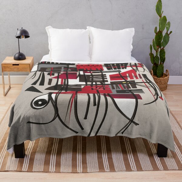 Item preview, The Village- Modern Abstract Mixed Media Collage  designed and sold by adel8ide.