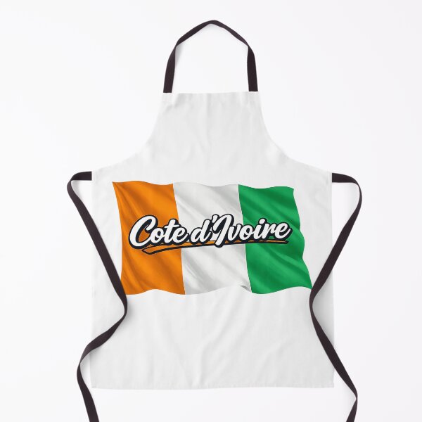 Item preview, Côte d’Ivoire Flag Design – Ivory Coast Pride Script Typography designed and sold by GarnerSupplyCo.