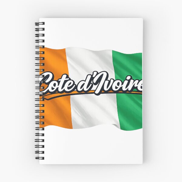 Item preview, Côte d’Ivoire Flag Design – Ivory Coast Pride Script Typography designed and sold by GarnerSupplyCo.