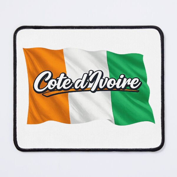 Item preview, Côte d’Ivoire Flag Design – Ivory Coast Pride Script Typography designed and sold by GarnerSupplyCo.