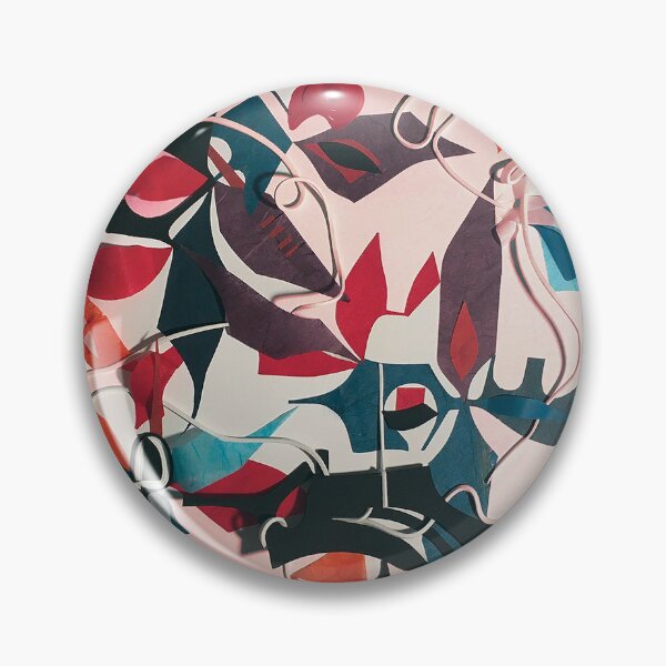 Item preview, The Mystery- Dark Floral Mixed Media Decoupage designed and sold by adel8ide.