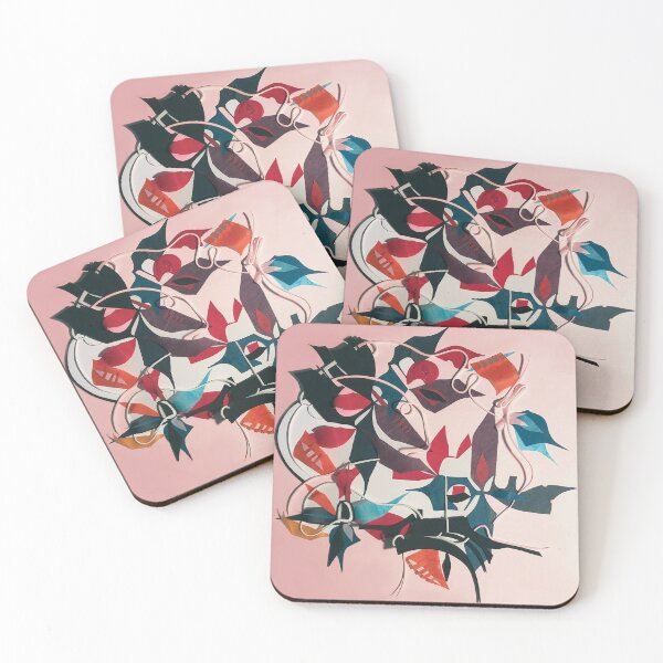 Item preview, The Mystery- Dark Floral Mixed Media Decoupage designed and sold by adel8ide.