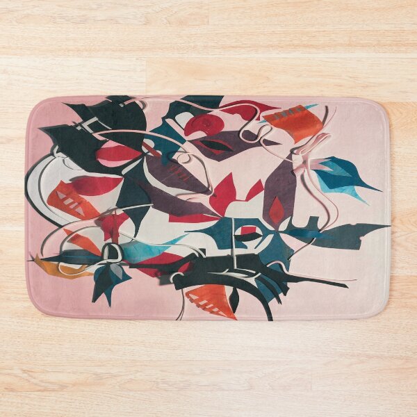 Item preview, The Mystery- Dark Floral Mixed Media Decoupage designed and sold by adel8ide.