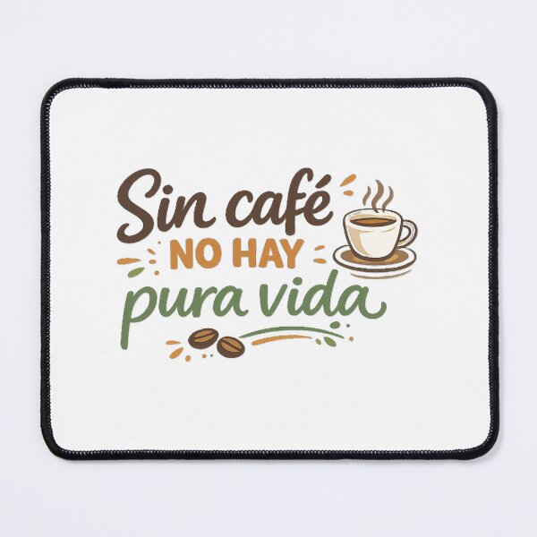 Item preview, Sin Café No Hay Pura Vida | Costa Rican Coffee Design designed and sold by Wander Vibes.