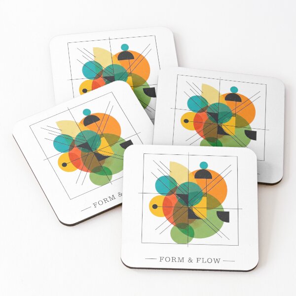 Item preview, Form & Flow – Retro Abstract Logo designed and sold by Pollock.