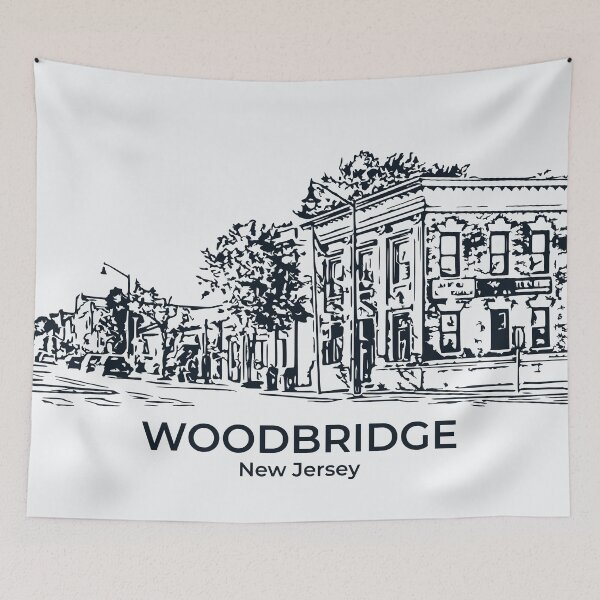 Item preview, Woodbridge - New Jersey designed and sold by Lakeric Cityscapes.