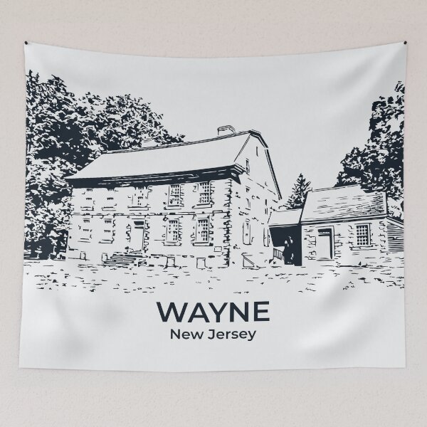 Item preview, Wayne - New Jersey designed and sold by Lakeric Cityscapes.