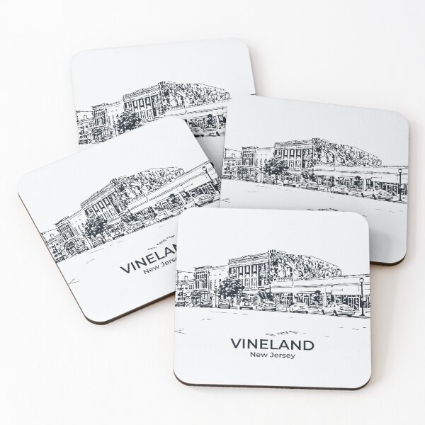 Item preview, Vineland - New Jersey designed and sold by Lakeric Cityscapes.