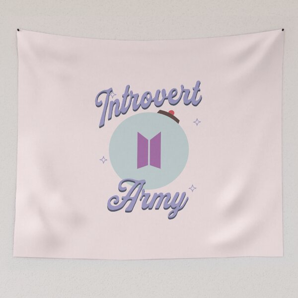 Item preview, Introvert ARMY bomb BTS designed and sold by Morcawork.