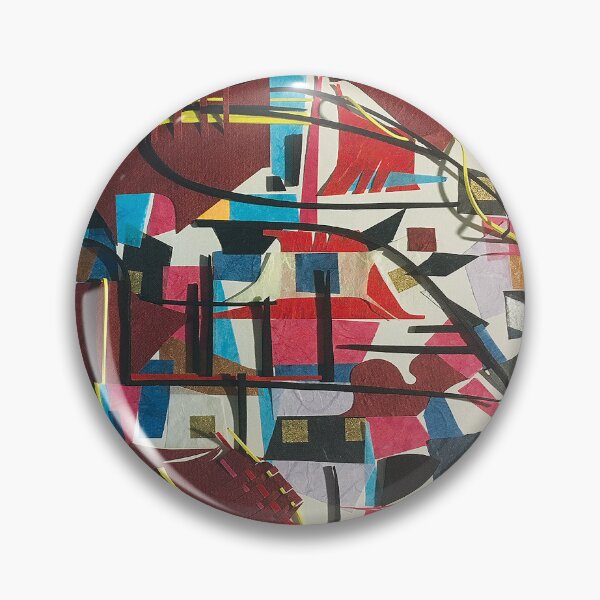 Artikelvorschau, Block Party - Abstract Mixed Media Decoupage entworfen und verkauft von adel8ide.