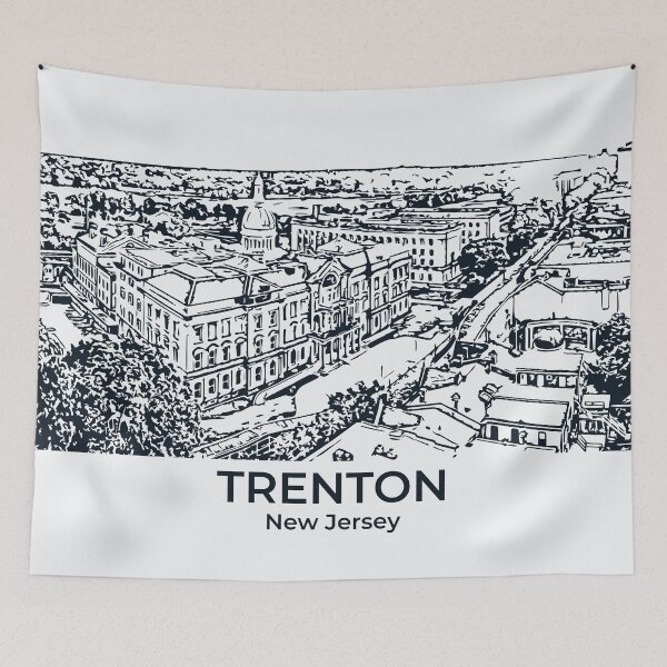 Item preview, Trenton - New Jersey designed and sold by Lakeric Cityscapes.