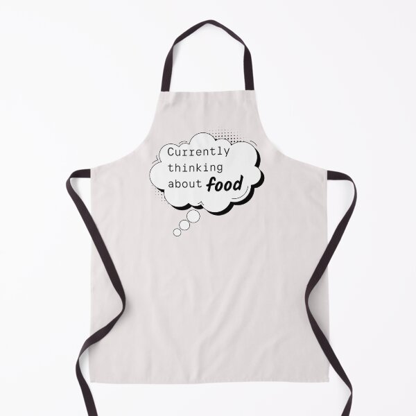 Item preview, Currently Thinking About Food-Food Mood Thinking Cloud Design designed and sold by MoniaZ.