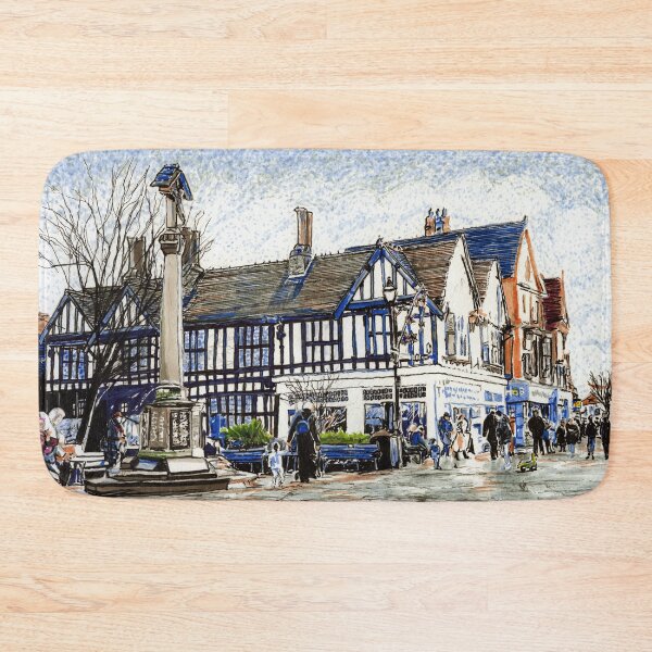Item preview, Nantwich Town Square and War Memorial designed and sold by LymphomaLass.