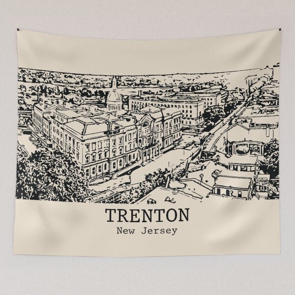 Item preview, Trenton - New Jersey designed and sold by Lakeric Cityscapes.