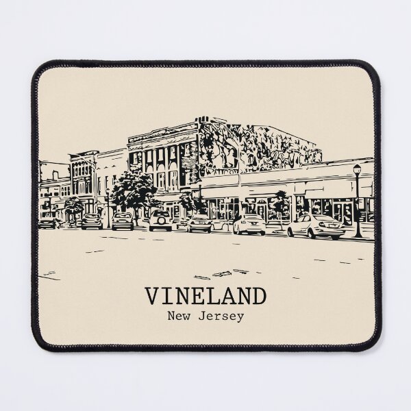 Item preview, Vineland - New Jersey designed and sold by Lakeric Cityscapes.