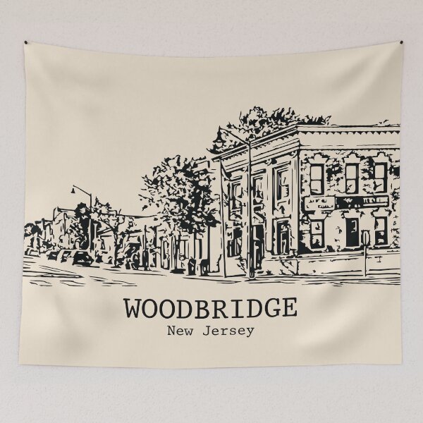 Item preview, Woodbridge - New Jersey designed and sold by Lakeric Cityscapes.