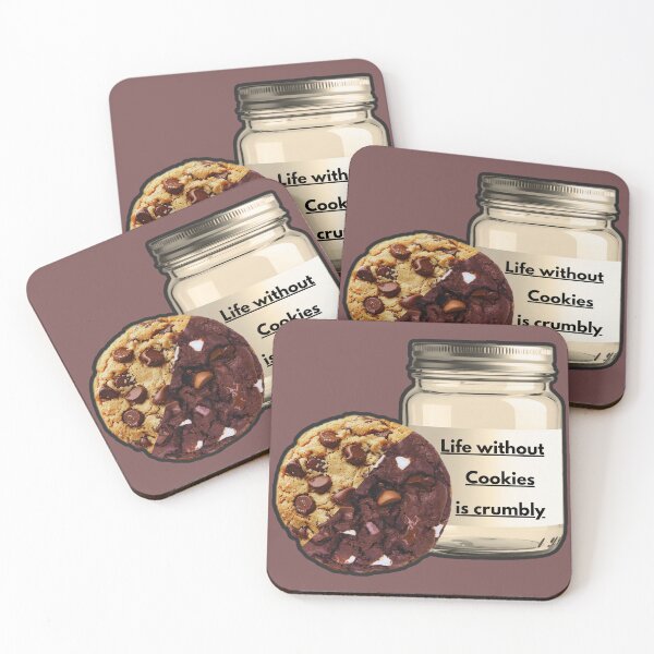 Item preview, Life without cookies is crumbly designed and sold by Love-In-Every-Crumb.