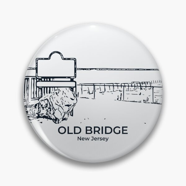 Item preview, Old Bridge - New Jersey designed and sold by Lakeric Cityscapes.