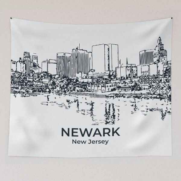 Item preview, Newark - New Jersey designed and sold by Lakeric Cityscapes.