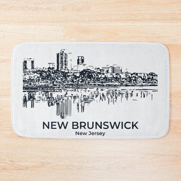 Item preview, New Brunswick - New Jersey designed and sold by Lakeric Cityscapes.