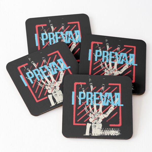 Item preview, I Prevail Post-Traumatic Skeleton Hand Graphic designed and sold by ftamwb.