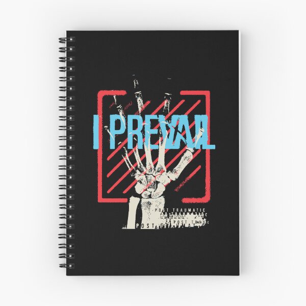 Item preview, I Prevail Post-Traumatic Skeleton Hand Graphic designed and sold by ftamwb.