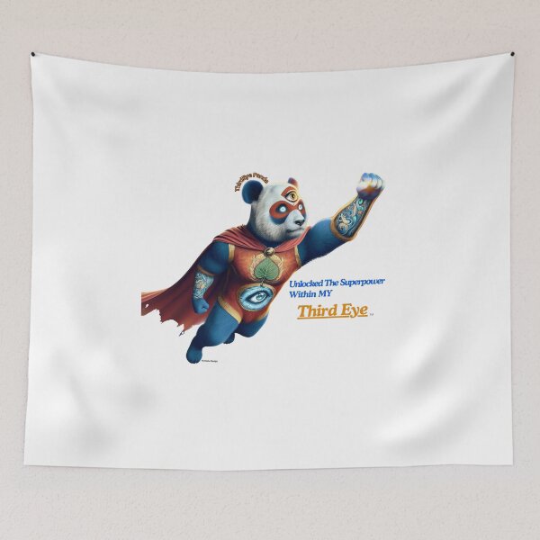 Item preview, ThirdEye Panda - Super Panda w/Quote designed and sold by FloStateDesigns.