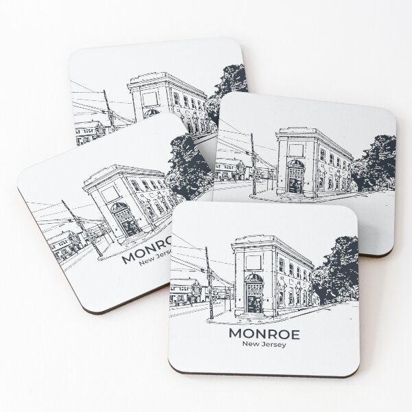 Item preview, Monroe - New Jersey designed and sold by Lakeric Cityscapes.