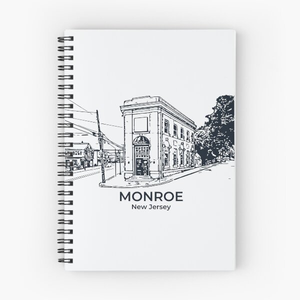 Item preview, Monroe - New Jersey designed and sold by Lakeric Cityscapes.