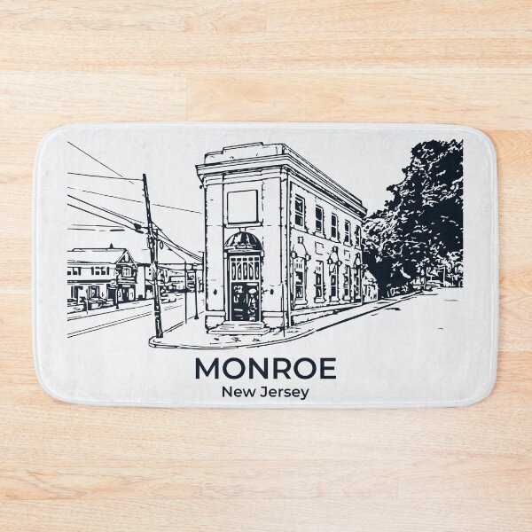 Item preview, Monroe - New Jersey designed and sold by Lakeric Cityscapes.