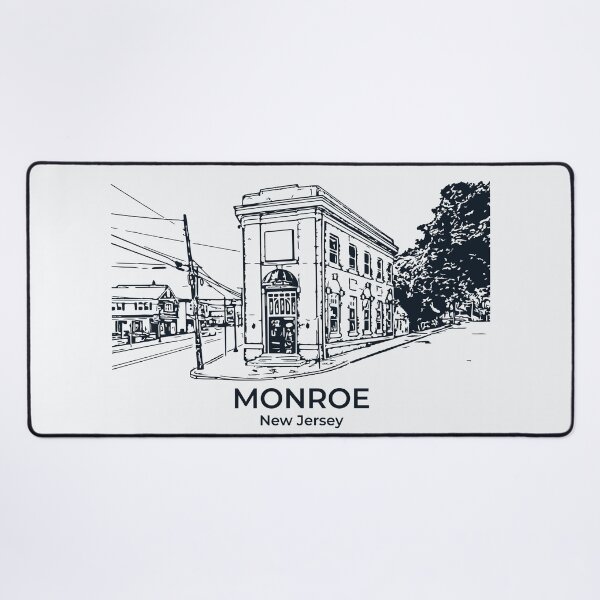 Item preview, Monroe - New Jersey designed and sold by Lakeric Cityscapes.