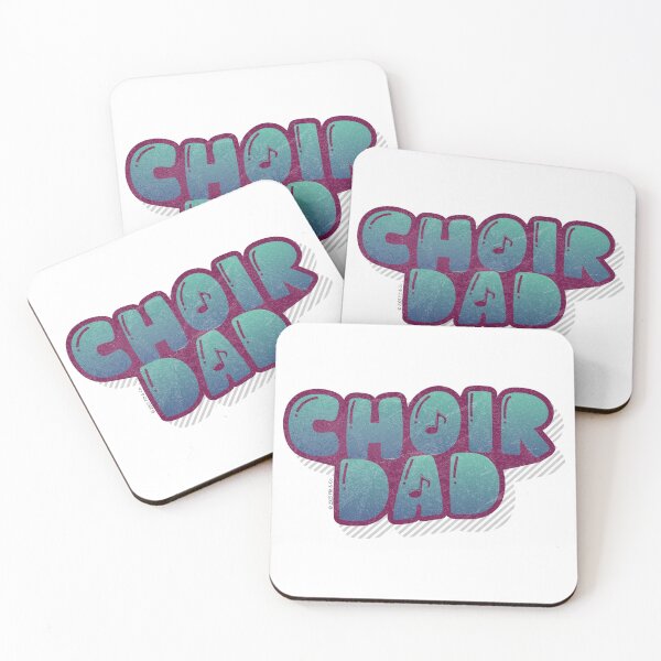 Item preview, Retro Choir Music Dad - Green/Blue designed and sold by Flit & Co..