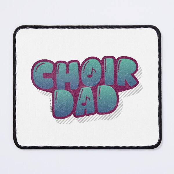 Item preview, Retro Choir Music Dad - Green/Blue designed and sold by Flit & Co..
