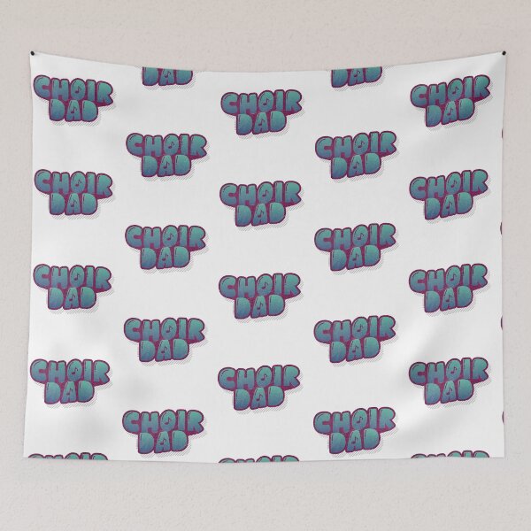 Item preview, Retro Choir Music Dad - Green/Blue designed and sold by Flit & Co..