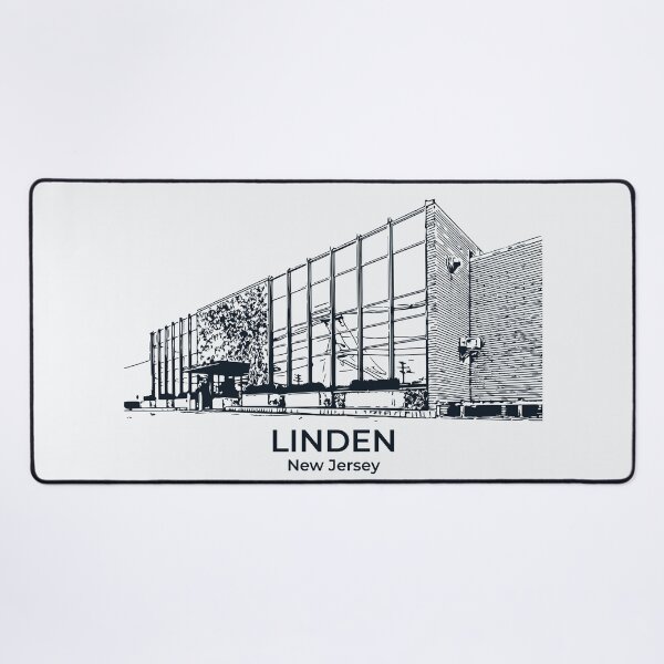 Item preview, Linden - New Jersey designed and sold by Lakeric Cityscapes.