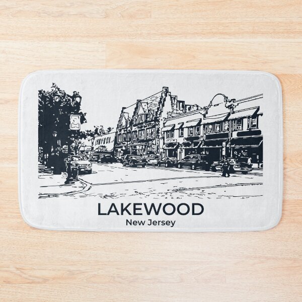 Item preview, Lakewood - New Jersey designed and sold by Lakeric Cityscapes.
