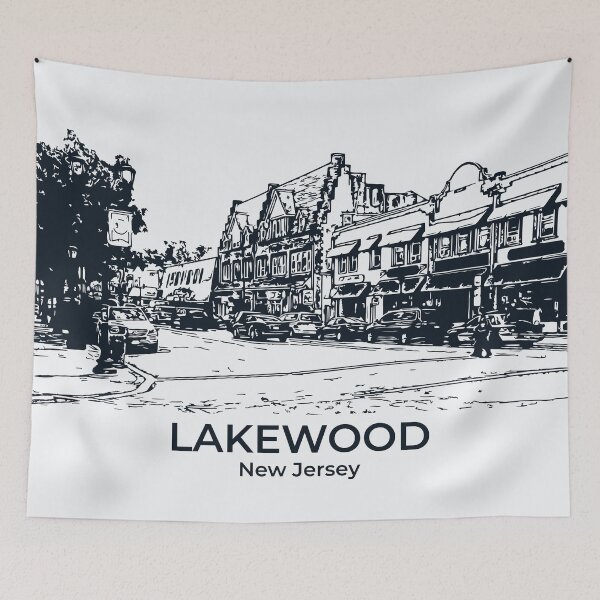 Item preview, Lakewood - New Jersey designed and sold by Lakeric Cityscapes.