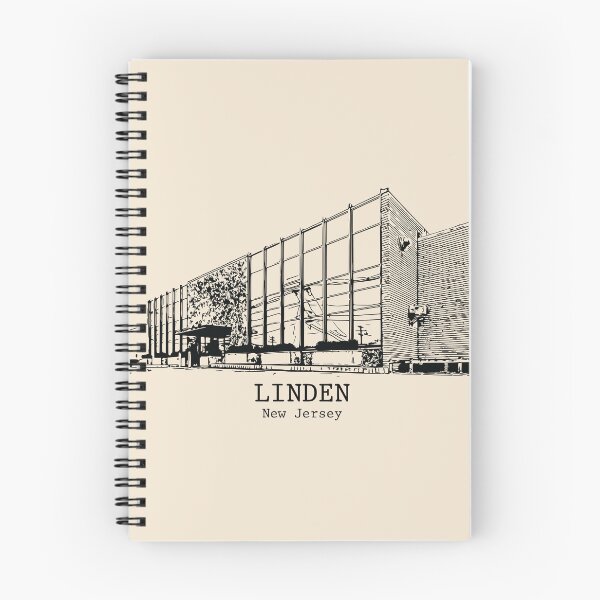 Item preview, Linden - New Jersey designed and sold by Lakeric Cityscapes.