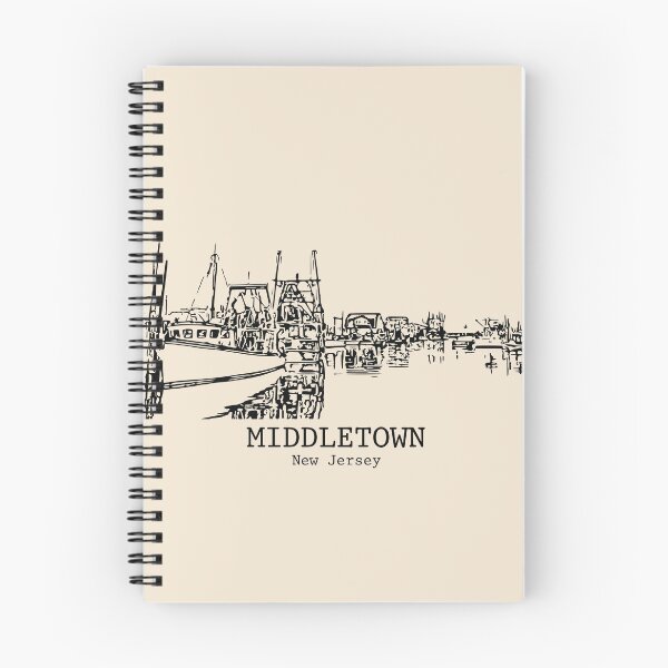 Item preview, Middletown - New Jersey designed and sold by Lakeric Cityscapes.