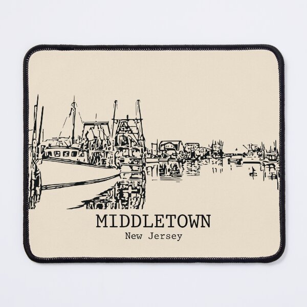 Item preview, Middletown - New Jersey designed and sold by Lakeric Cityscapes.