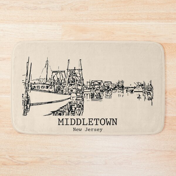 Item preview, Middletown - New Jersey designed and sold by Lakeric Cityscapes.