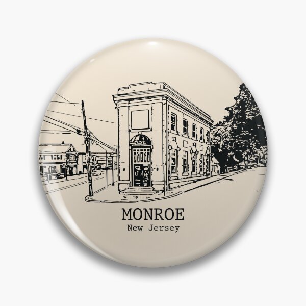 Item preview, Monroe - New Jersey designed and sold by Lakeric Cityscapes.