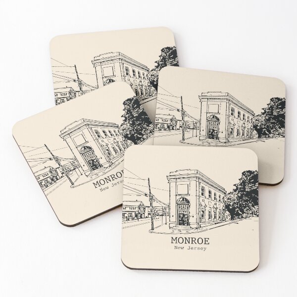Item preview, Monroe - New Jersey designed and sold by Lakeric Cityscapes.