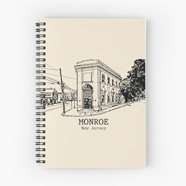 Item preview, Monroe - New Jersey designed and sold by Lakeric Cityscapes.
