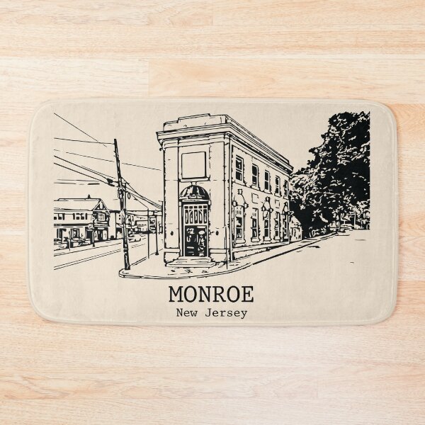 Item preview, Monroe - New Jersey designed and sold by Lakeric Cityscapes.