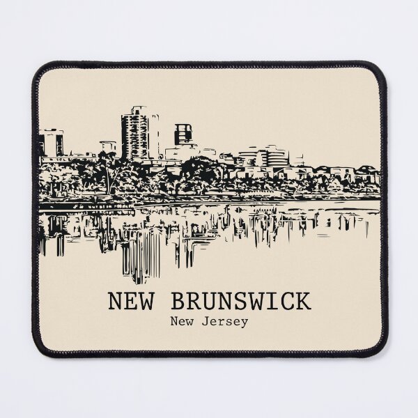 Item preview, New Brunswick - New Jersey designed and sold by Lakeric Cityscapes.